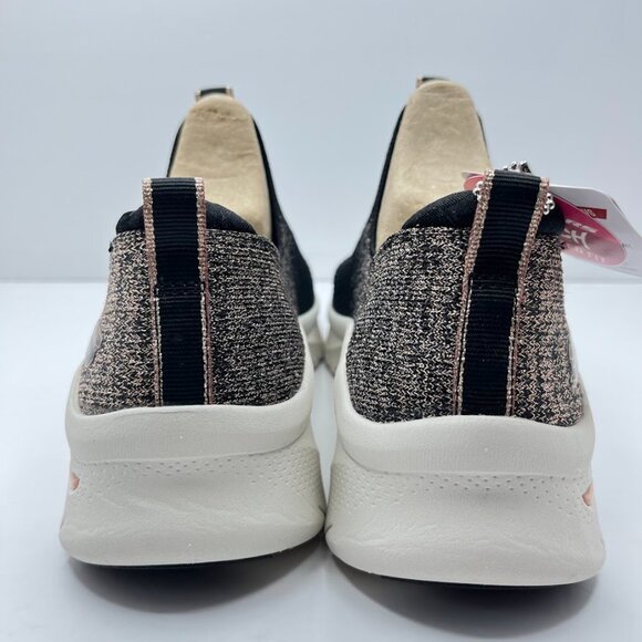 NEW Skechers Arch Fit Glimmer Dust Black/Rose Gold - Size 9.5 - Picture 5 of 7